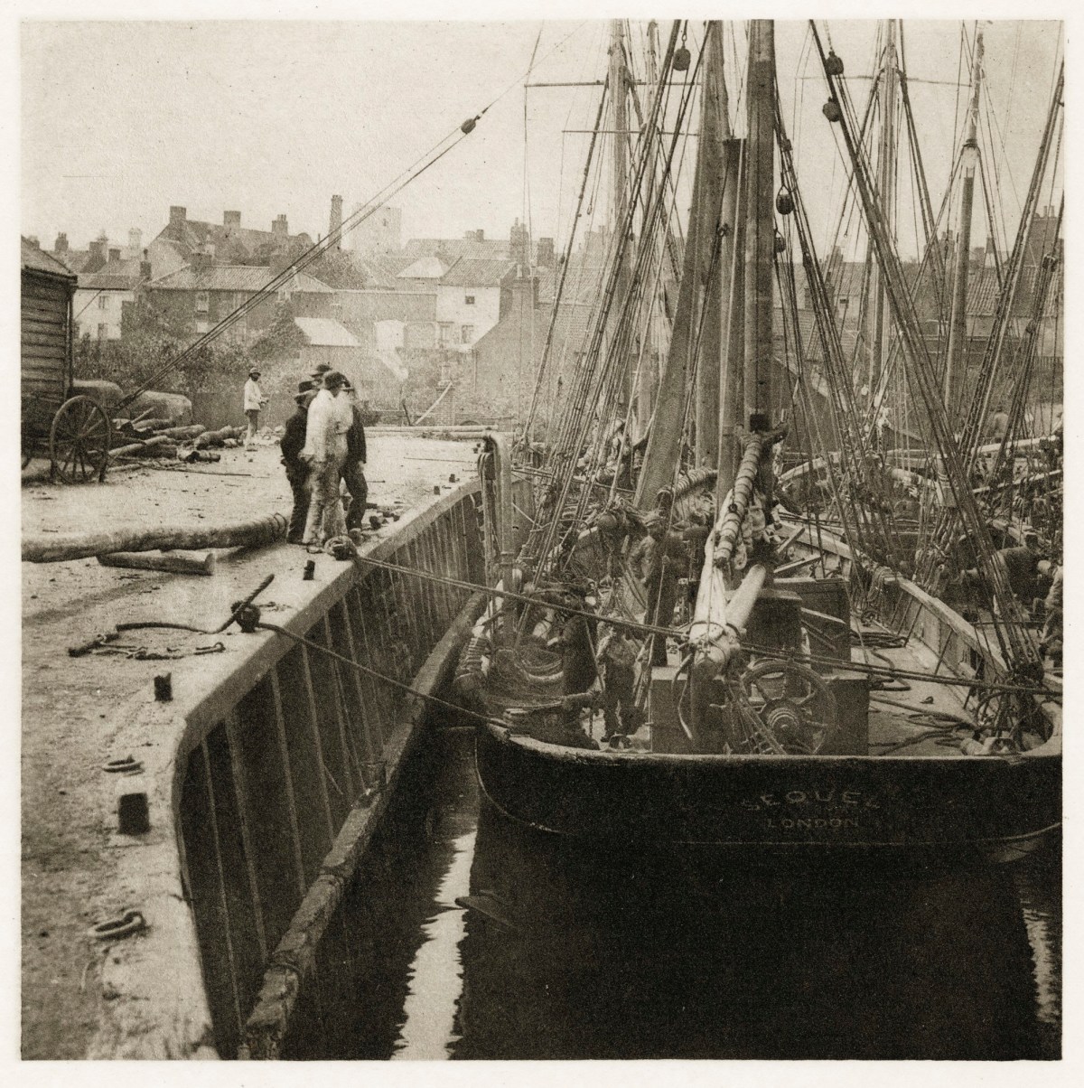 P.H. Emerson, In Dock