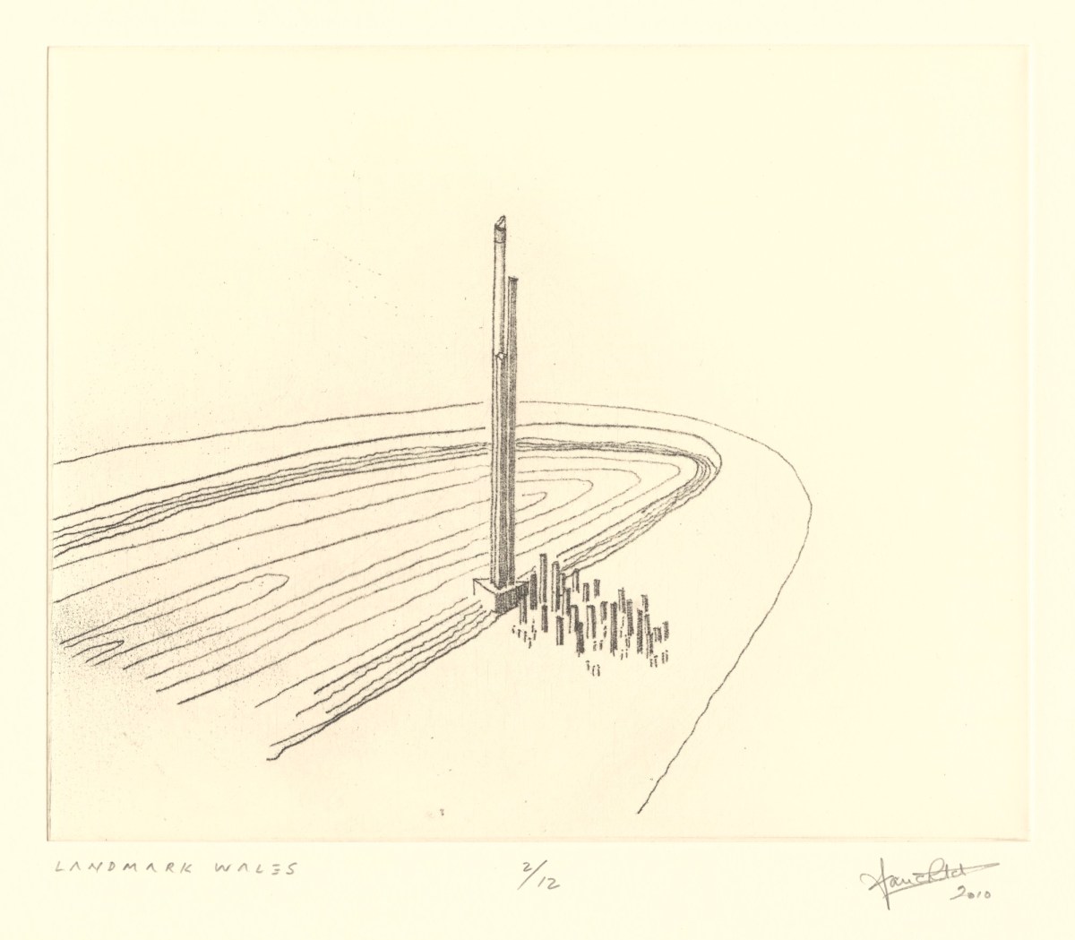 Ian Ritchie RA, Landmark Wales