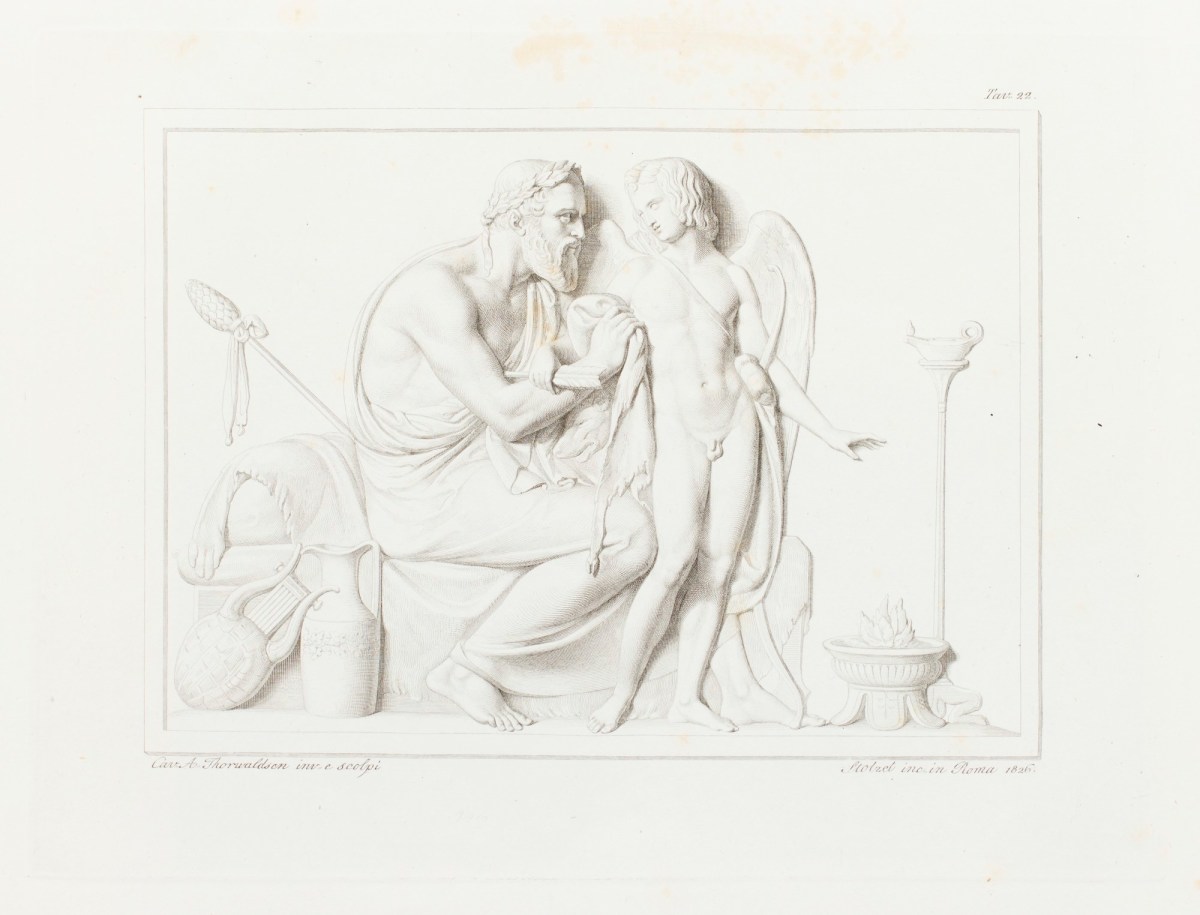 Bertel Thorvaldsen, 'Anacreonte ed Amore.'