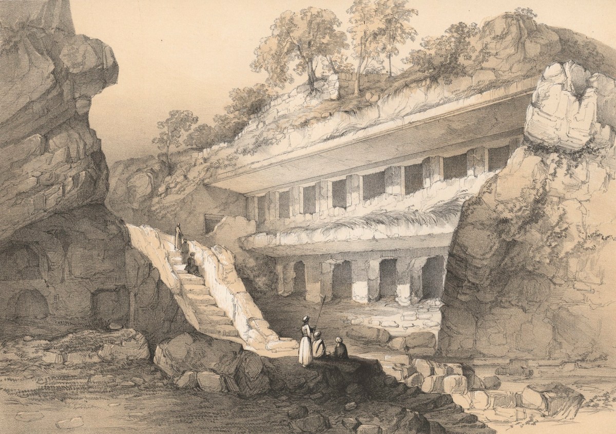 James Fergusson, Kannari: View of Durbar Cave