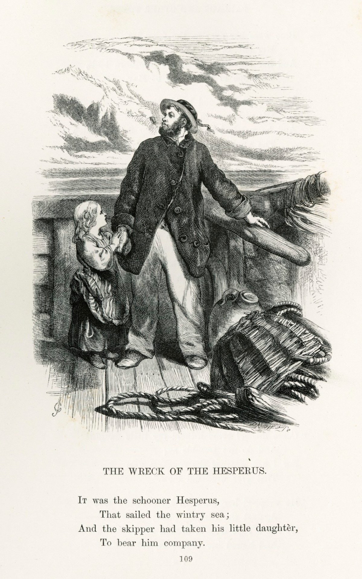 Sir John Gilbert RA, The Wreck of the Hesperus