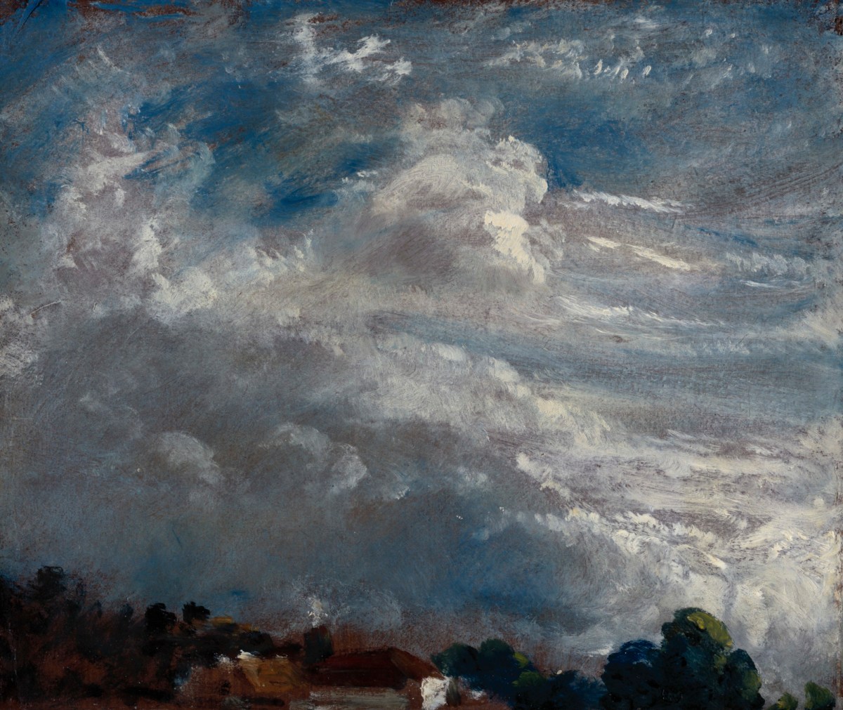 John Constable RA, Cloud Study: Horizon of Trees