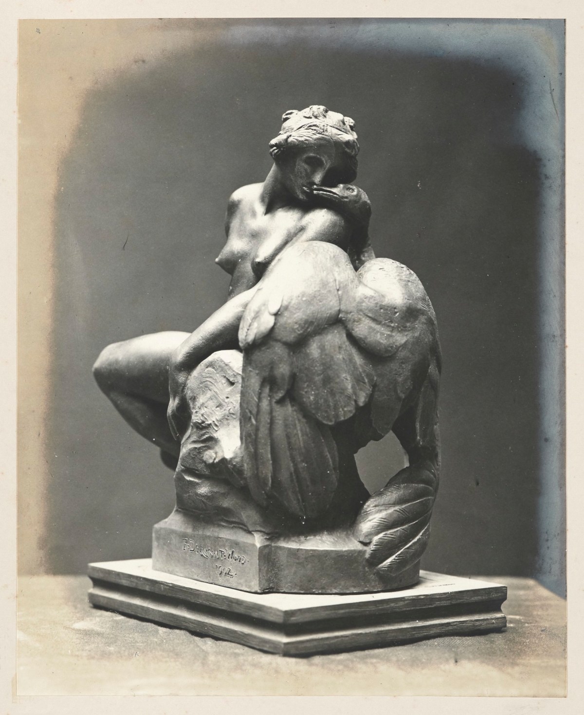 Unidentified photographer, Sketch model for 'Leda'