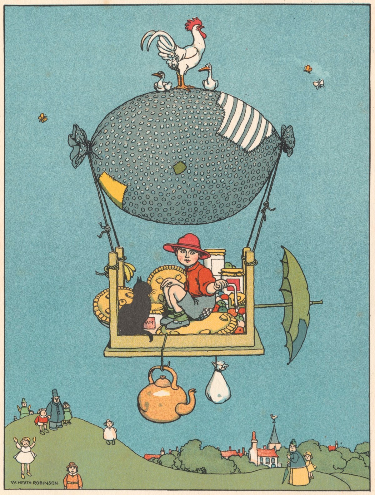 William Heath Robinson, 'The Air-Ship'