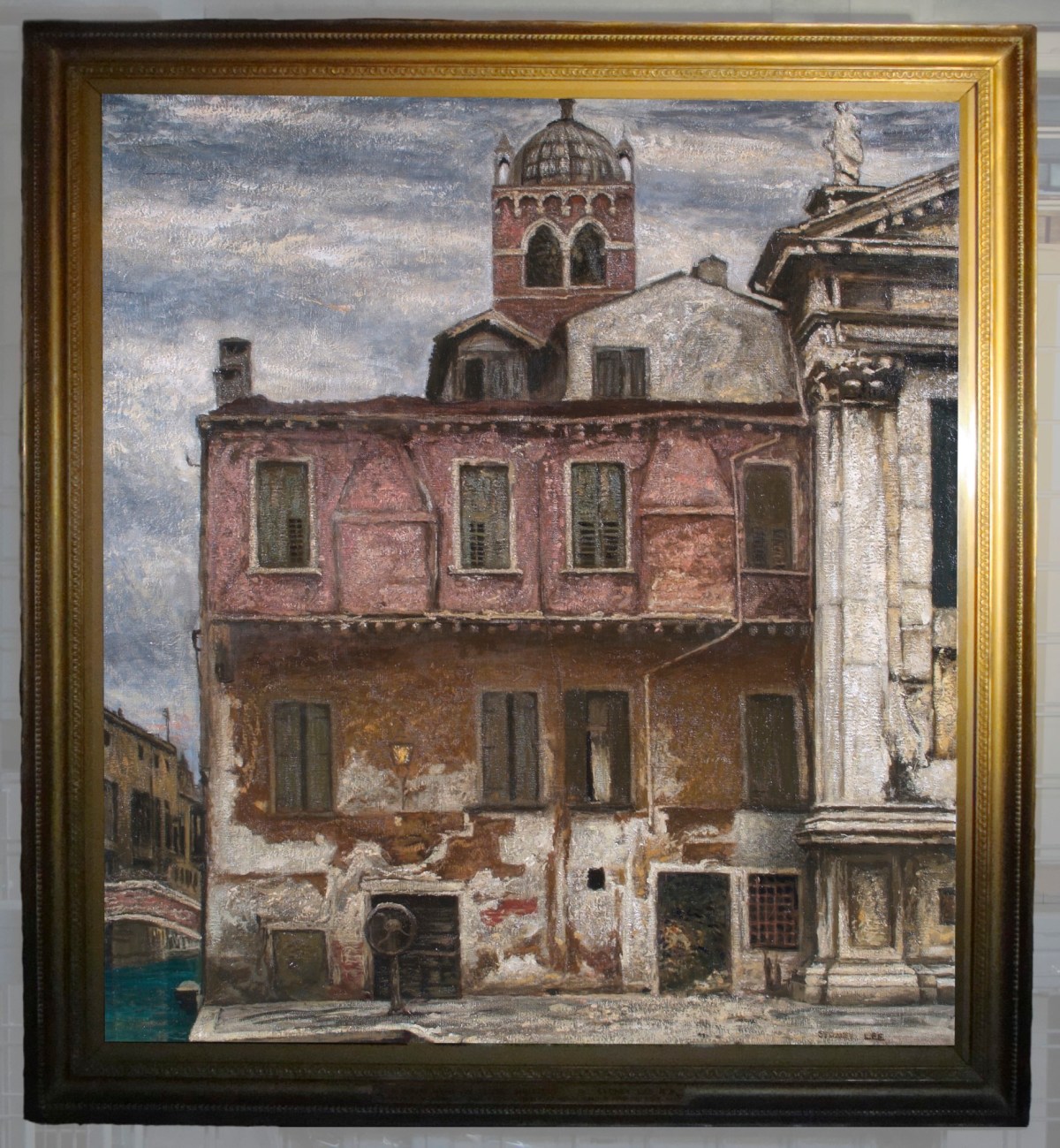 Unknown, Frame for Sydney Lee RA 'House with closed Shutters'