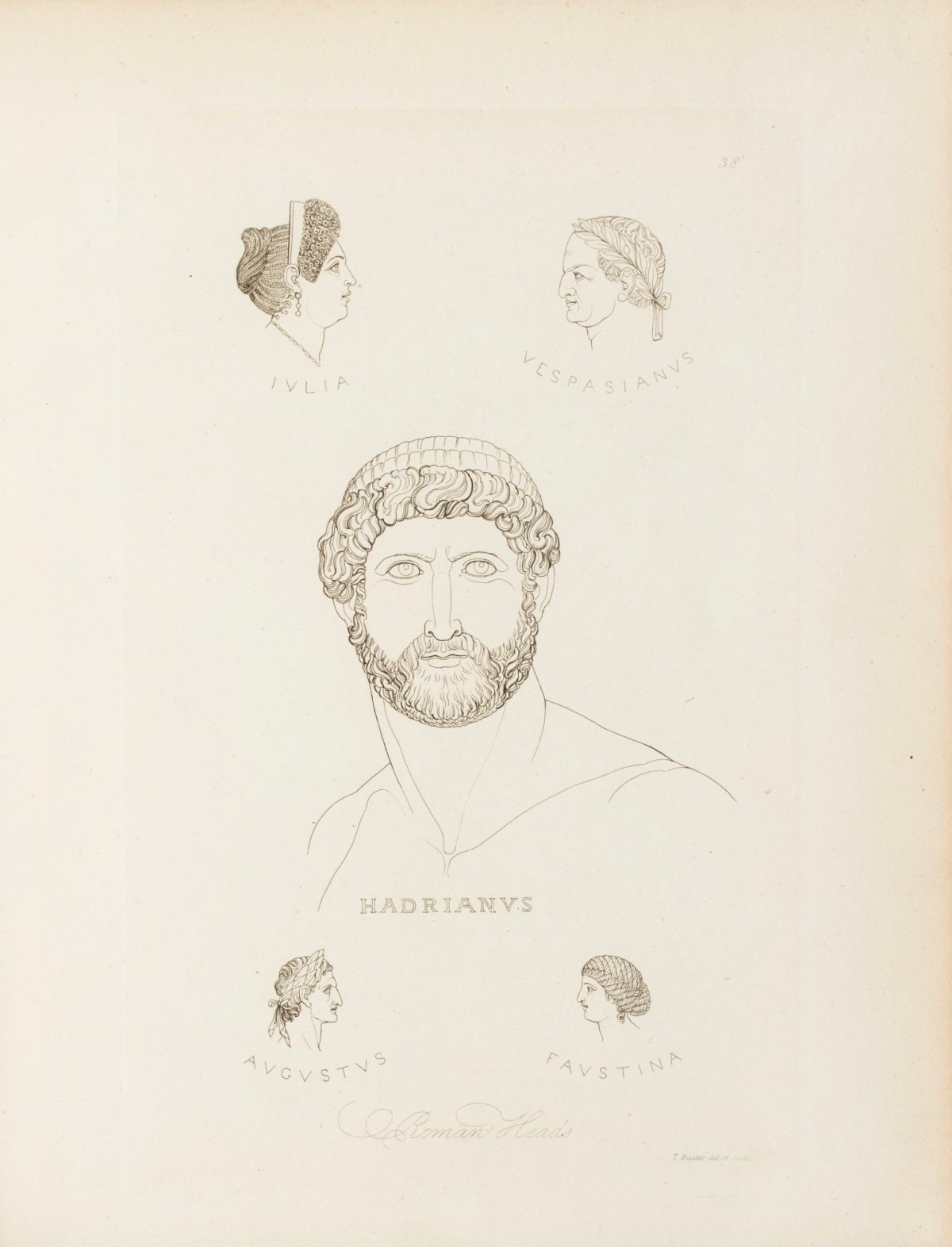 Thomas Baxter, Roman Heads