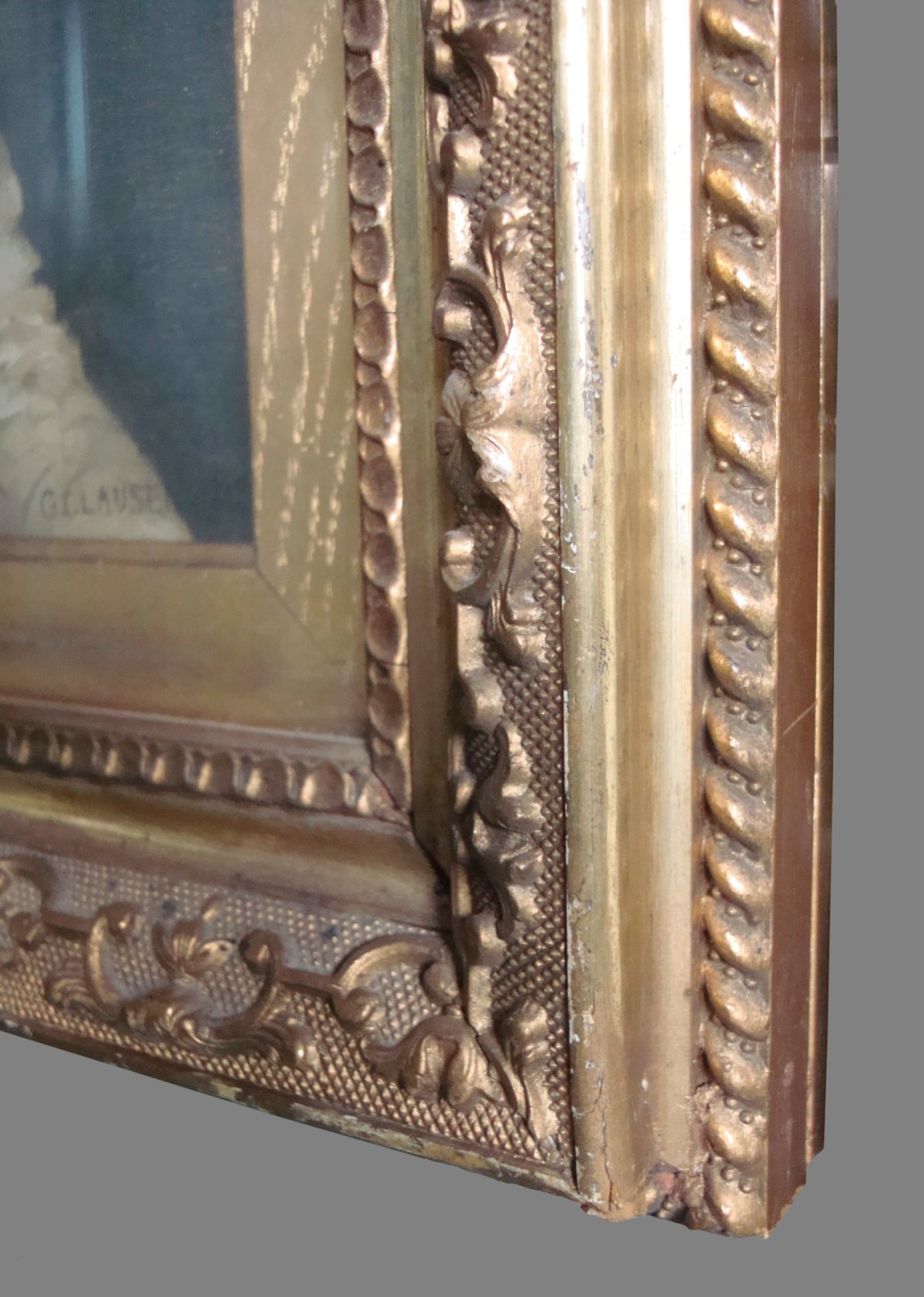 Unknown, Frame for Sir George Clausen RA 'Portrait of Portrait of Agnes Mary Webster'