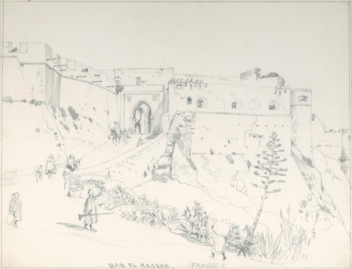 Edward William Cooke RA, Bab el Kasbah, Tangier