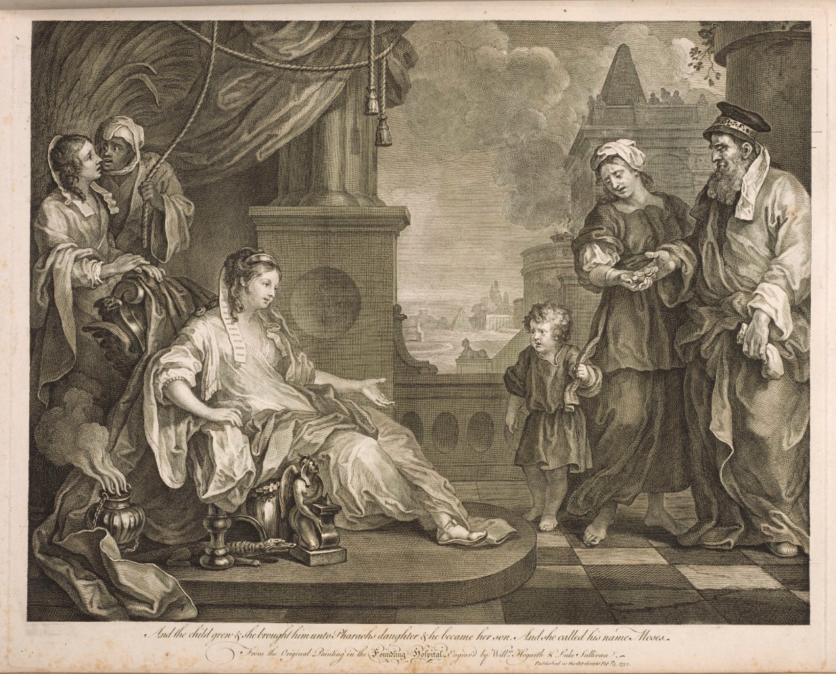 William Hogarth, Moses Brought to Pharaoh's Daughter