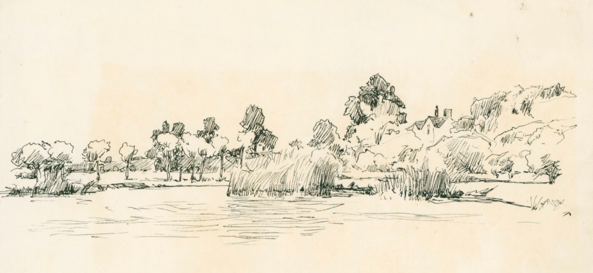 Alfred Parsons RA, View near Evesham