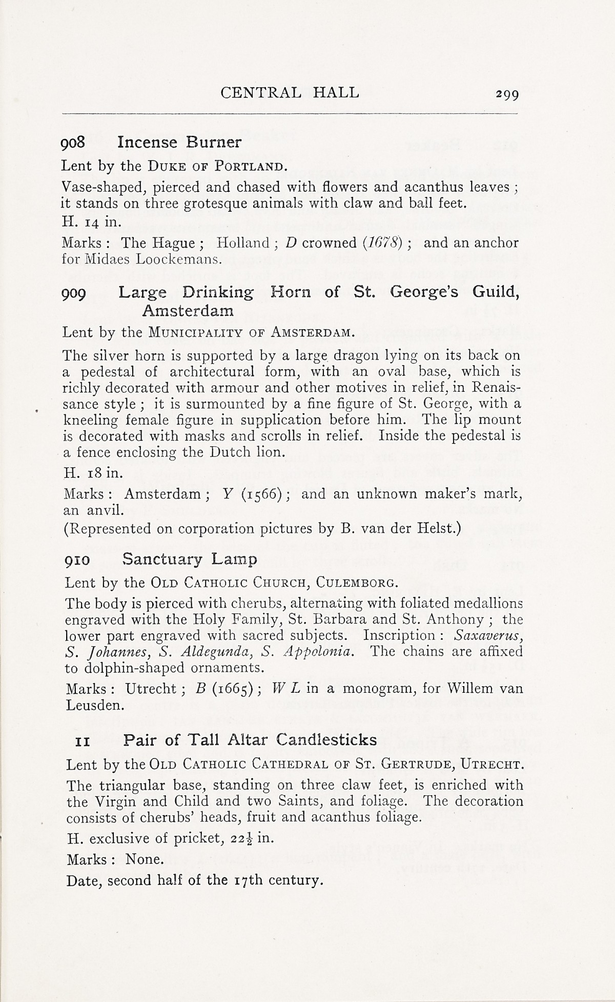 Page 303 of 1929 - Exhibition of Dutch Art 1450-1900