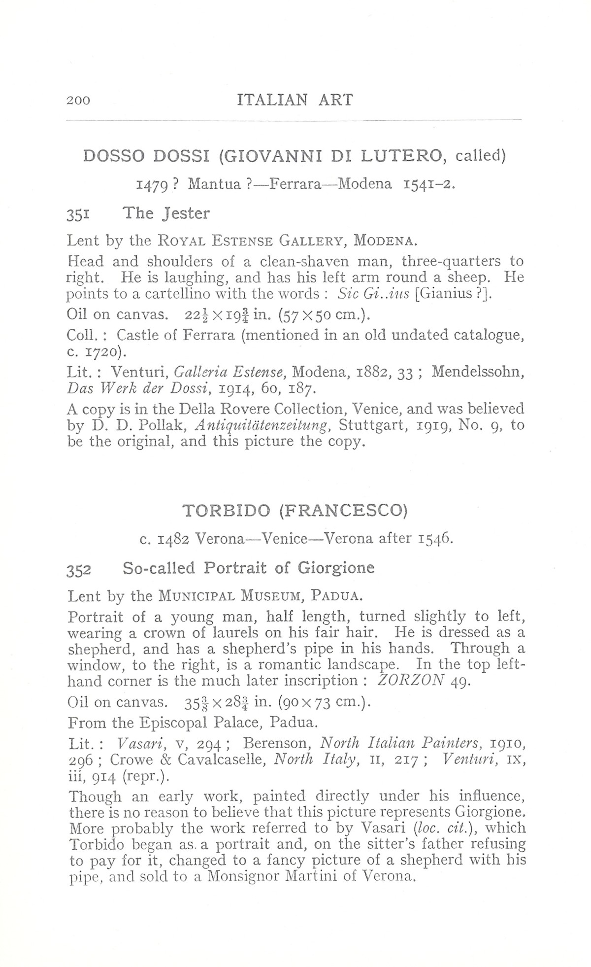 Page 204 of 1930 - Exhibition of Italian Art 1200-1900