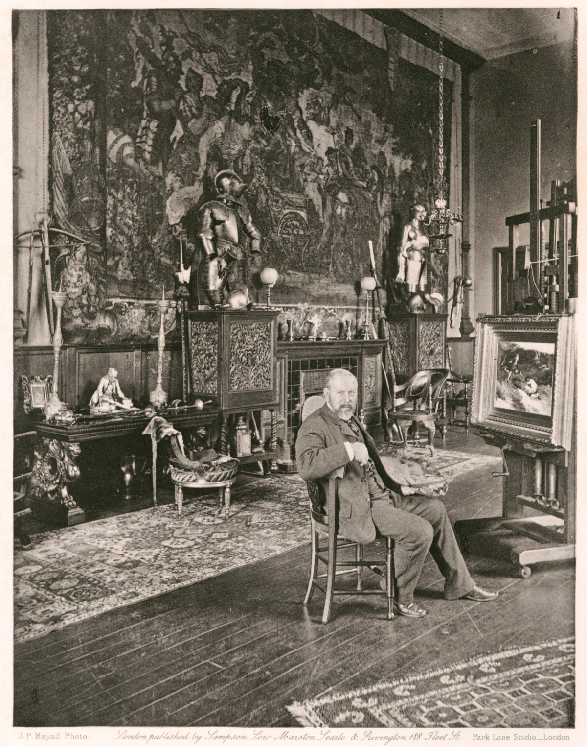 Joseph Parkin Mayall, John Pettie R.A.