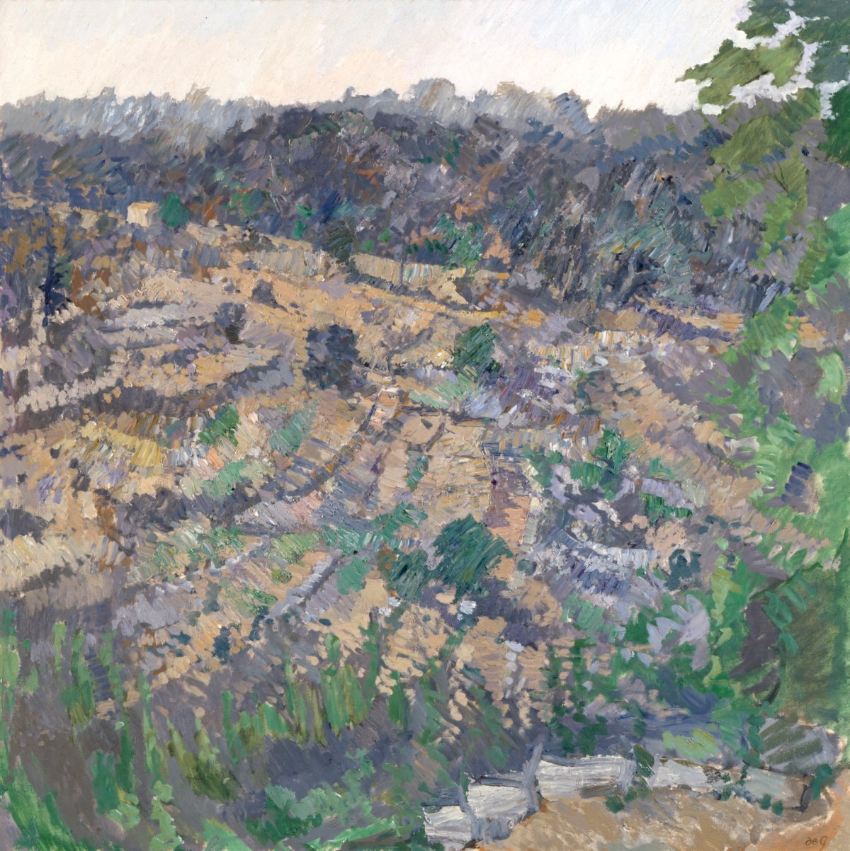 Sir Roger de Grey PRA, Small Hill behind the House