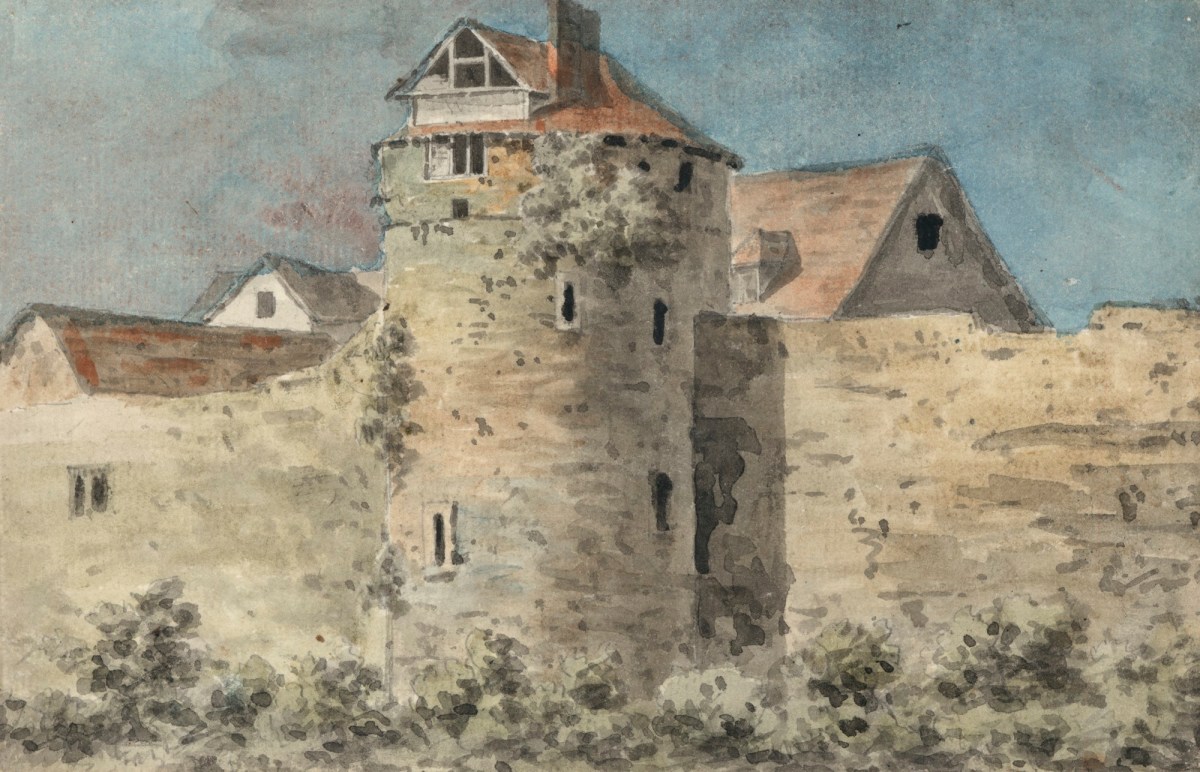 John Inigo Richards RA, Outside the city walls, Canterbury
