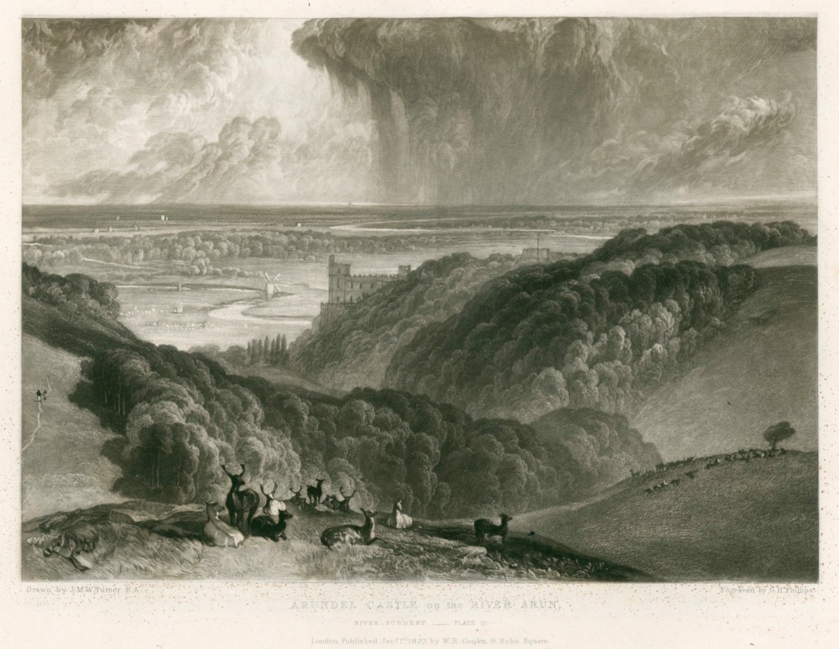 J.M.W. Turner RA, Arundel Castle, on the River Arun