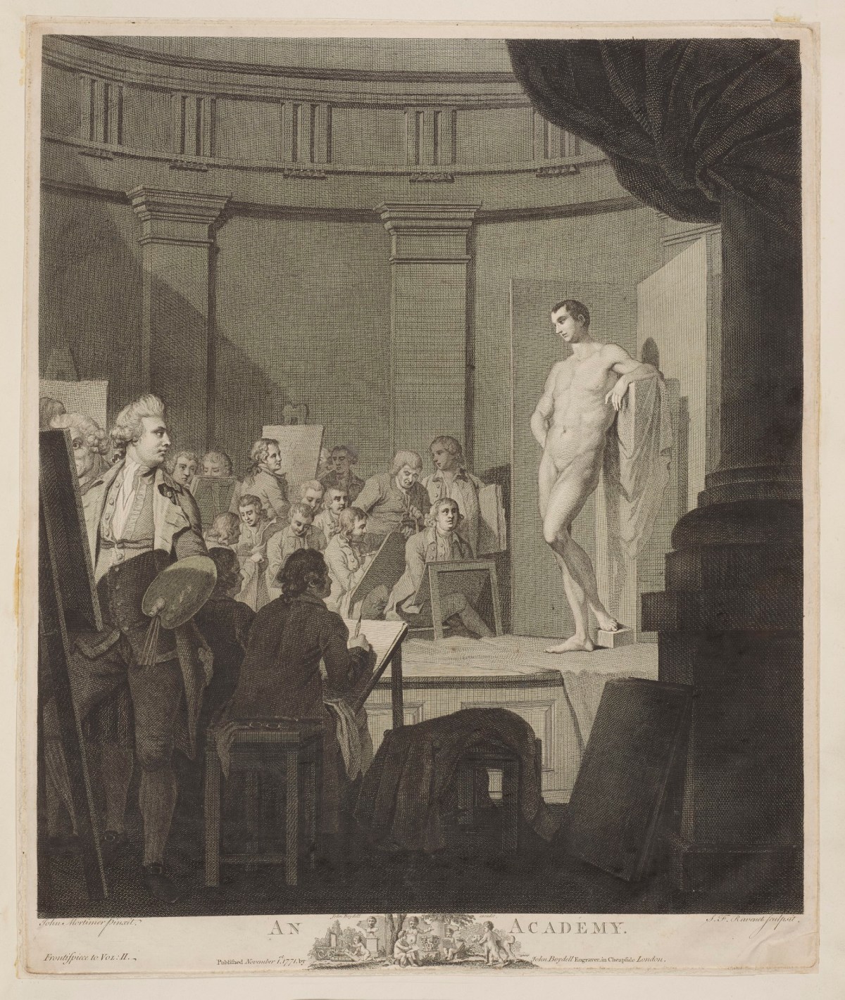 John Hamilton Mortimer ARA, An Academy
