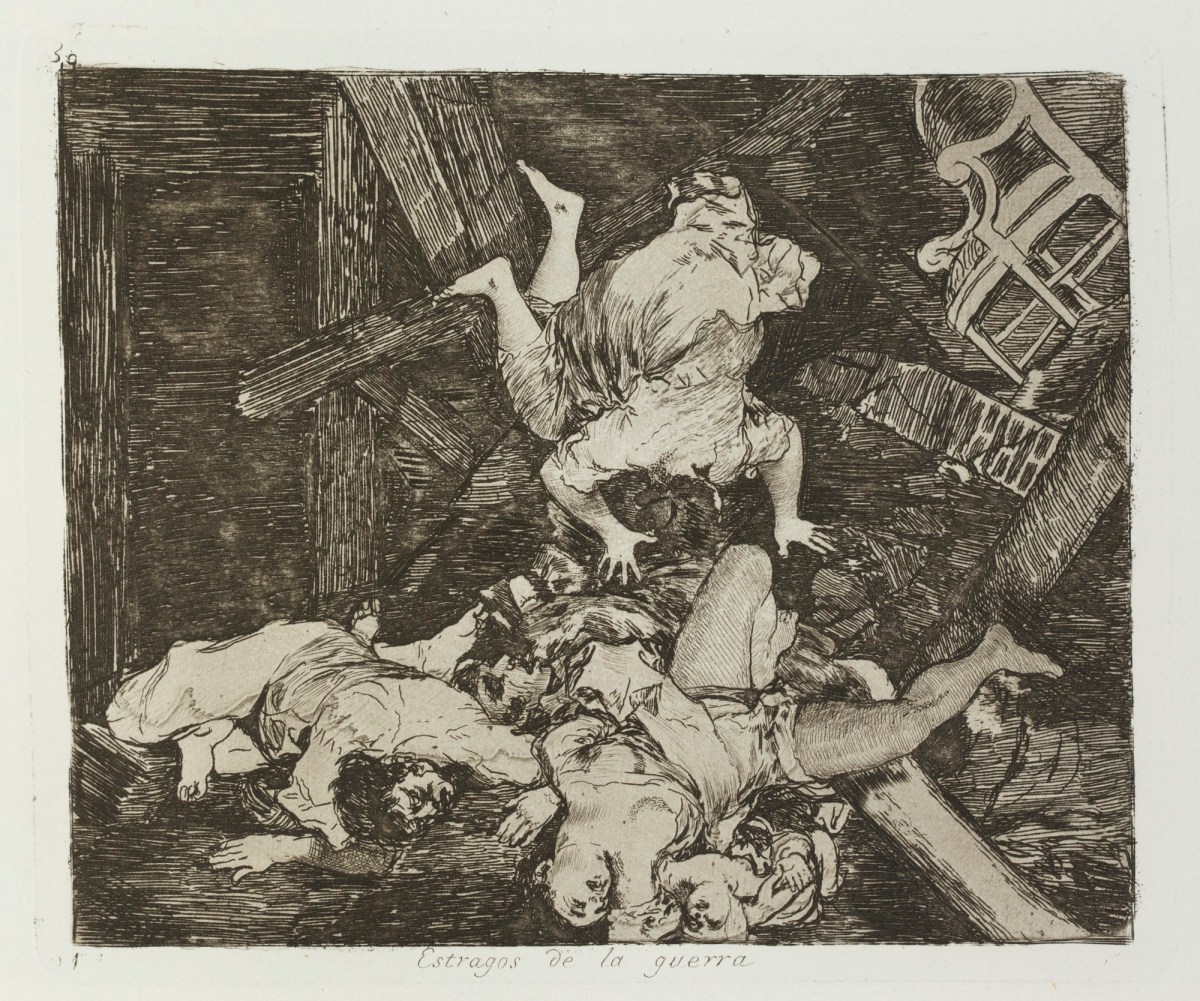 Francisco Goya, 'Estragos de la guerra.'