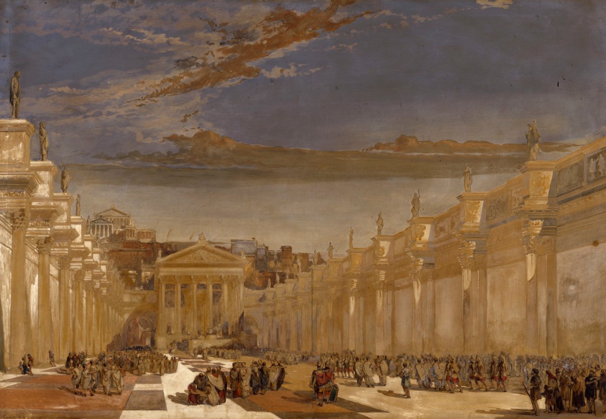 C.R. Cockerell RA, Forum of Nerva, Rome