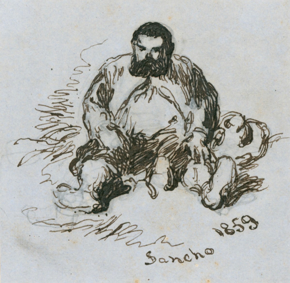 Sir John Gilbert RA, Sancho Panza