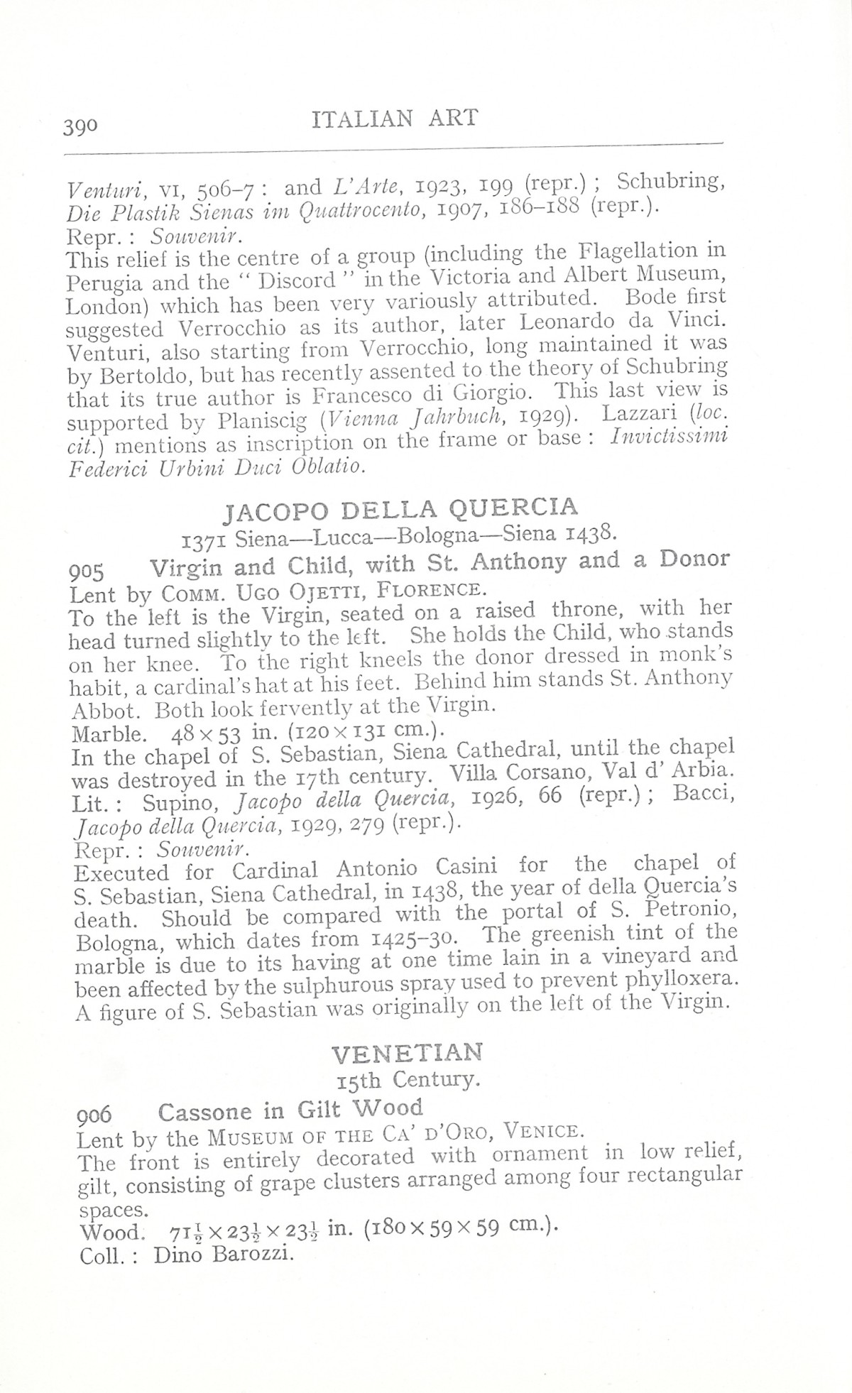 Page 394 of 1930 - Exhibition of Italian Art 1200-1900