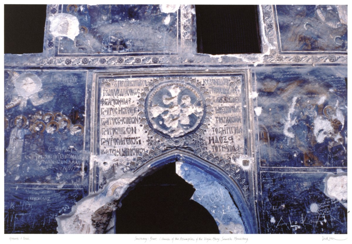 Jennifer Dickson RA, Sanctuary: Four (Church of the Assumption of the Virgin Mary, Sumela Monastery)