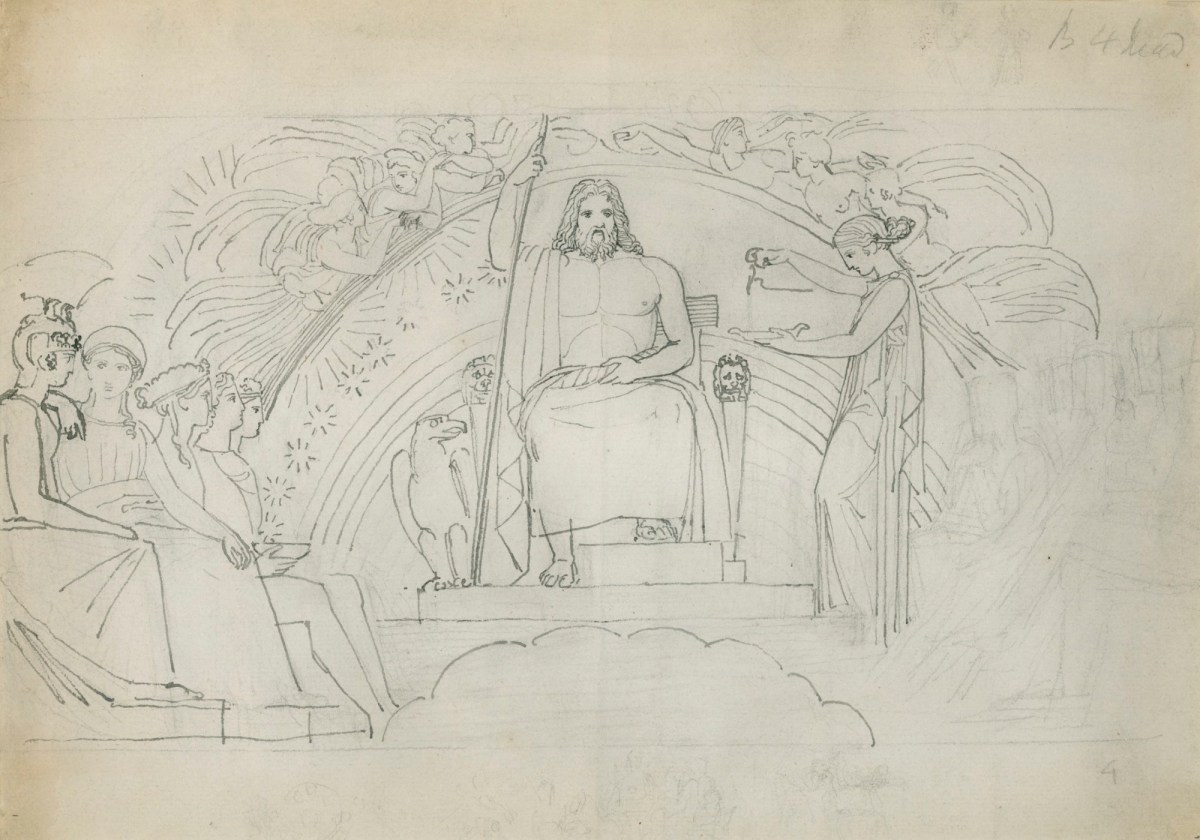 John Flaxman RA, The Council of the Gods