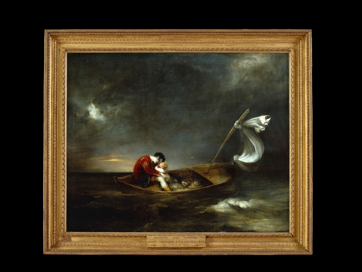 Unknown, Frame for Henry Thomson RA 'Prospero and Miranda'