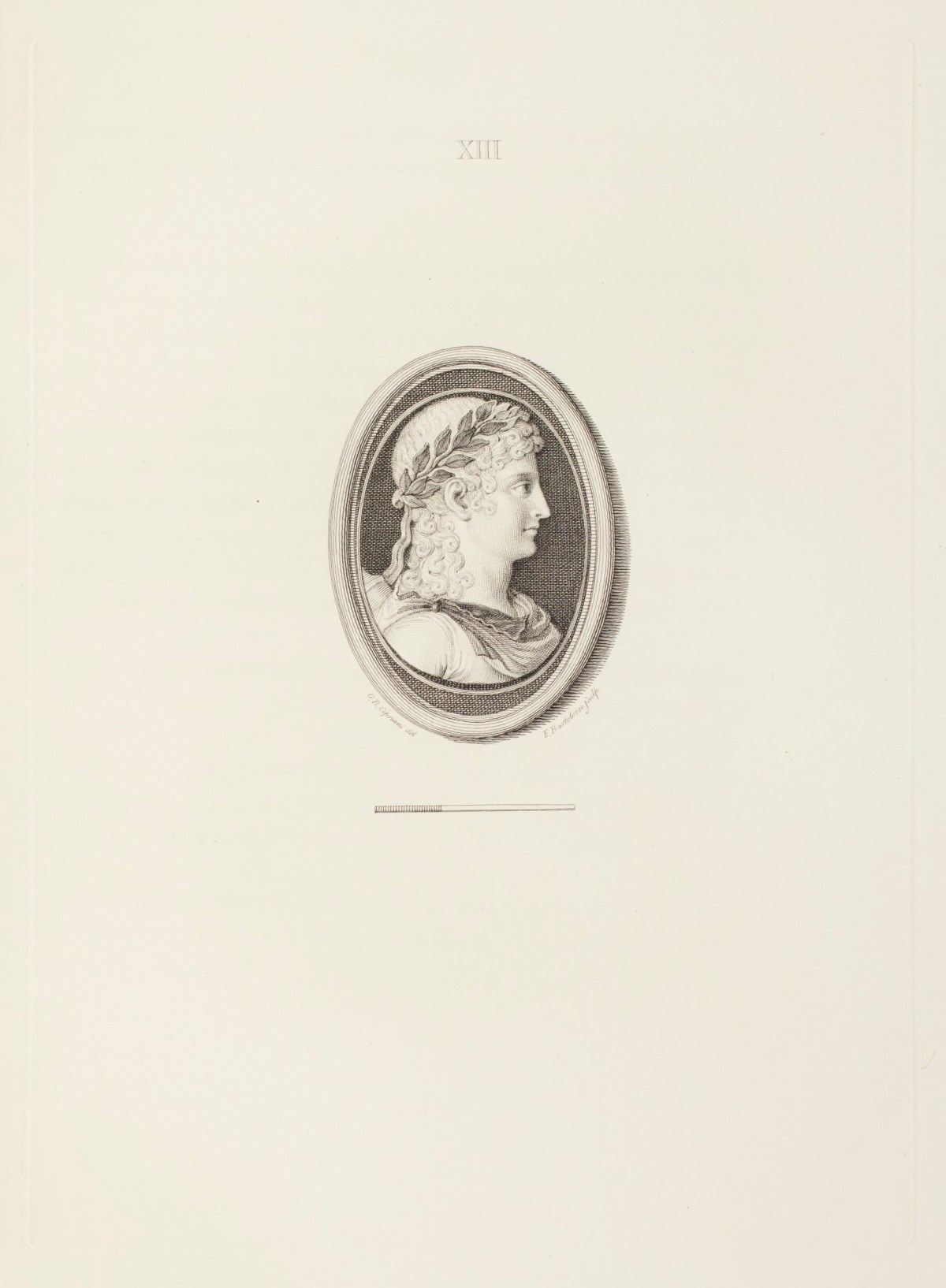 Giovanni Battista Cipriani RA, Agrippina the Elder wearing laurel wreath