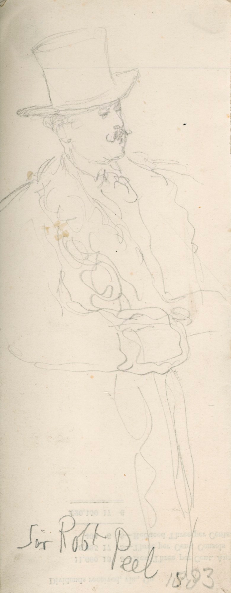 Sir John Gilbert RA, Sir Robert Peel