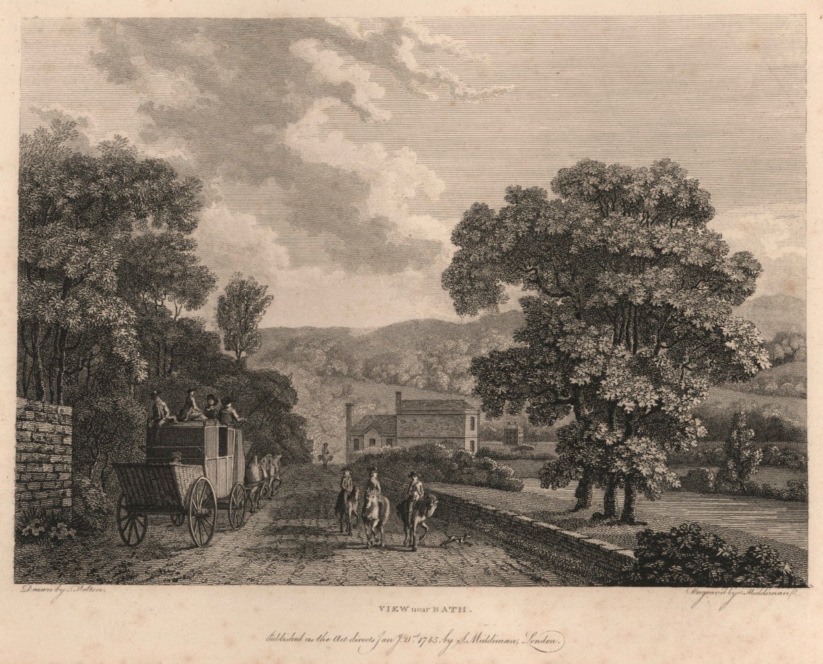 Thomas Malton the younger, View near Bath