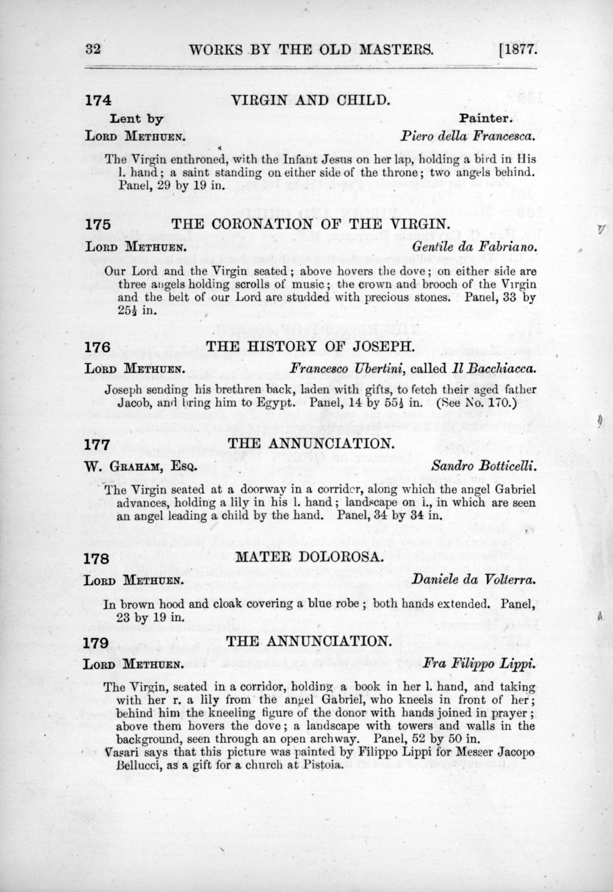 Page 32 of 1877 - Old Masters and deceased masters of the British School