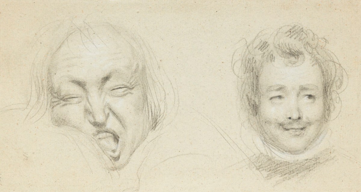 H.P. Briggs RA, Studies of two heads