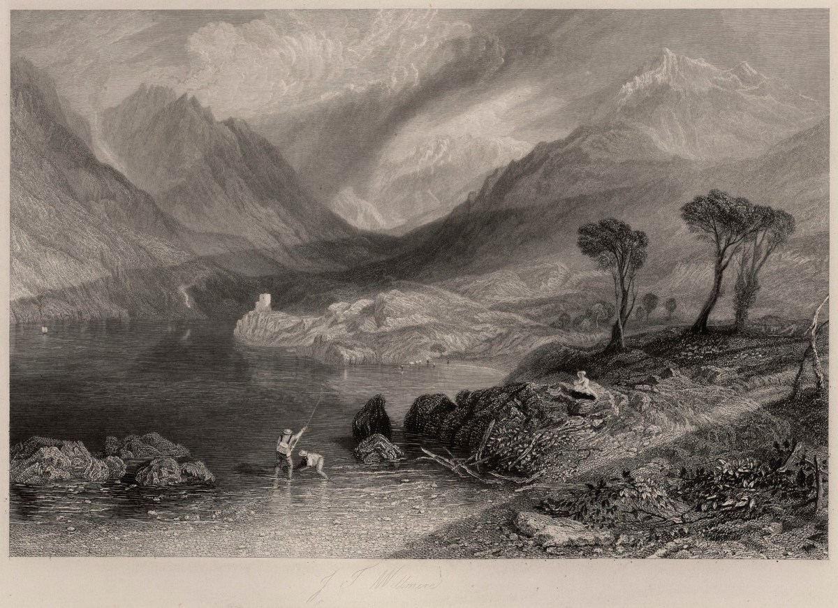 J.M.W. Turner RA, Llandberis Lake, Wales