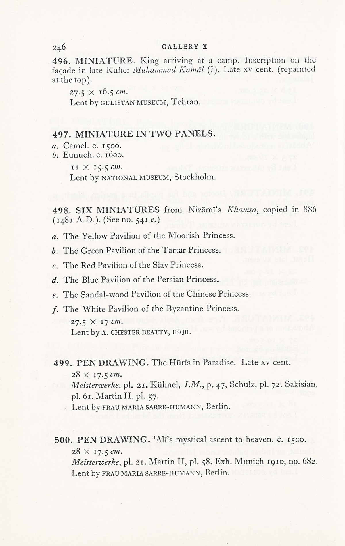 Page 274 of 1931 - International Exhibition of Persian Art