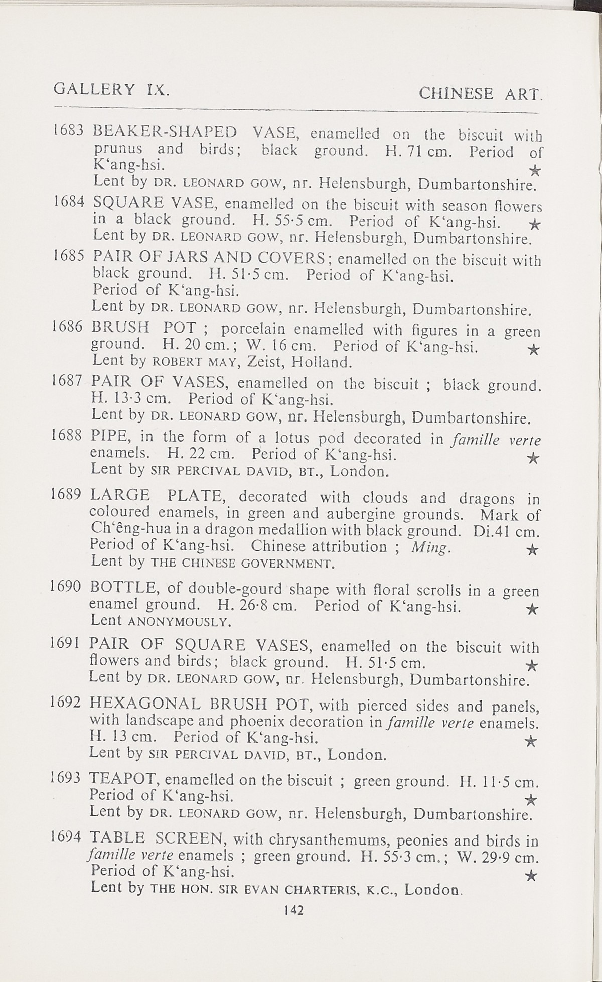Page 170 of 1935-36 - International Exhibition of Chinese Art