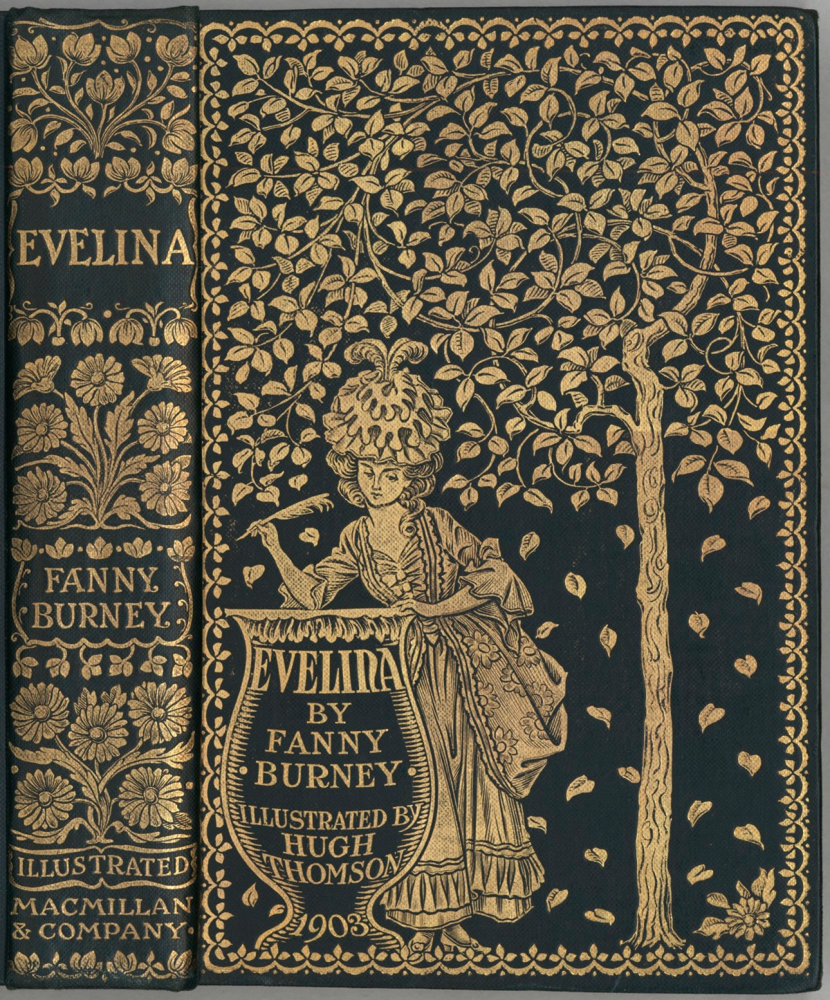 Hugh Thomson, Upper cover and spine of publisher's binding