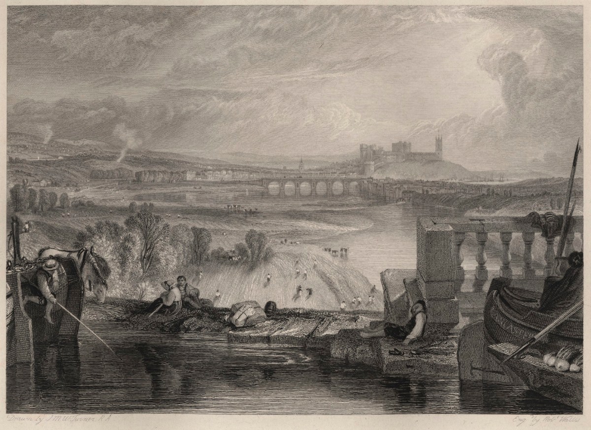 Lancaster From The Aqueduct Bridge Works Of Art Ra Collection