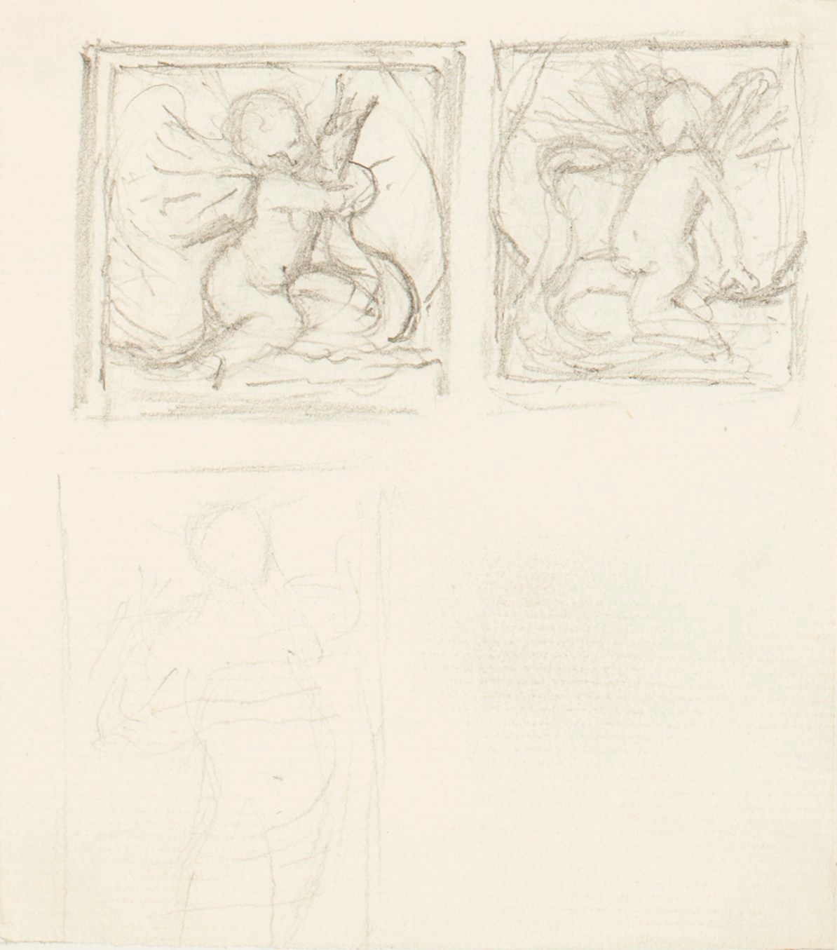 Henry Hugh Armstead RA, Studies of cherubs, probably for the Webb monument