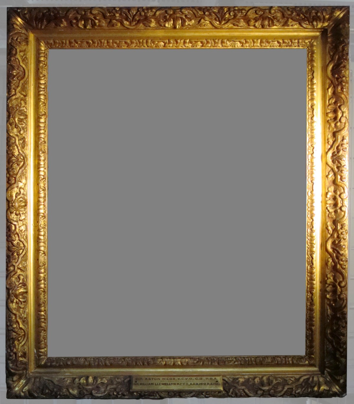 Unknown, Frame for Sir William Llewellyn PRA 'Portrait of Sir Aston Webb, P.R.A.'