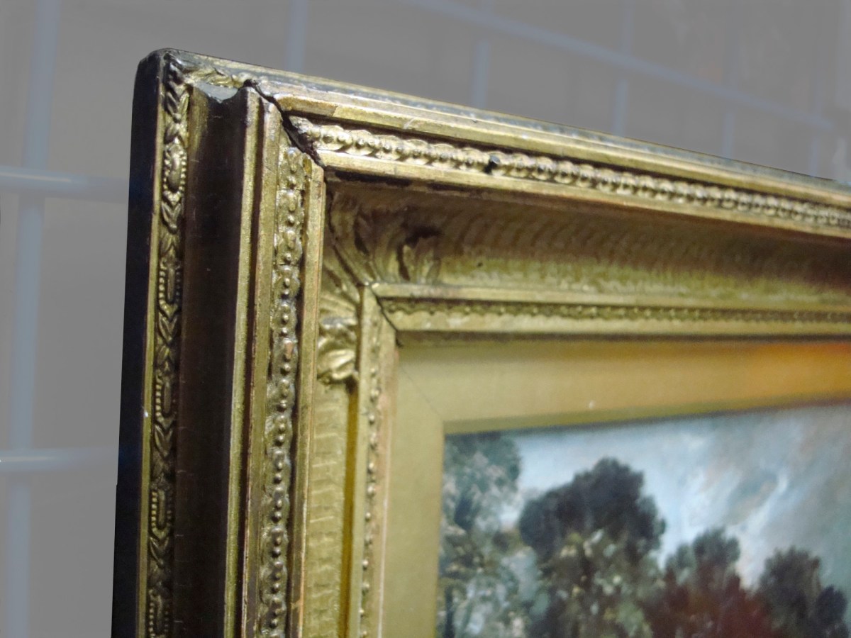 Unknown, Frame for John Constable RA 'Landscape Study: Figures by a Clump of Trees'