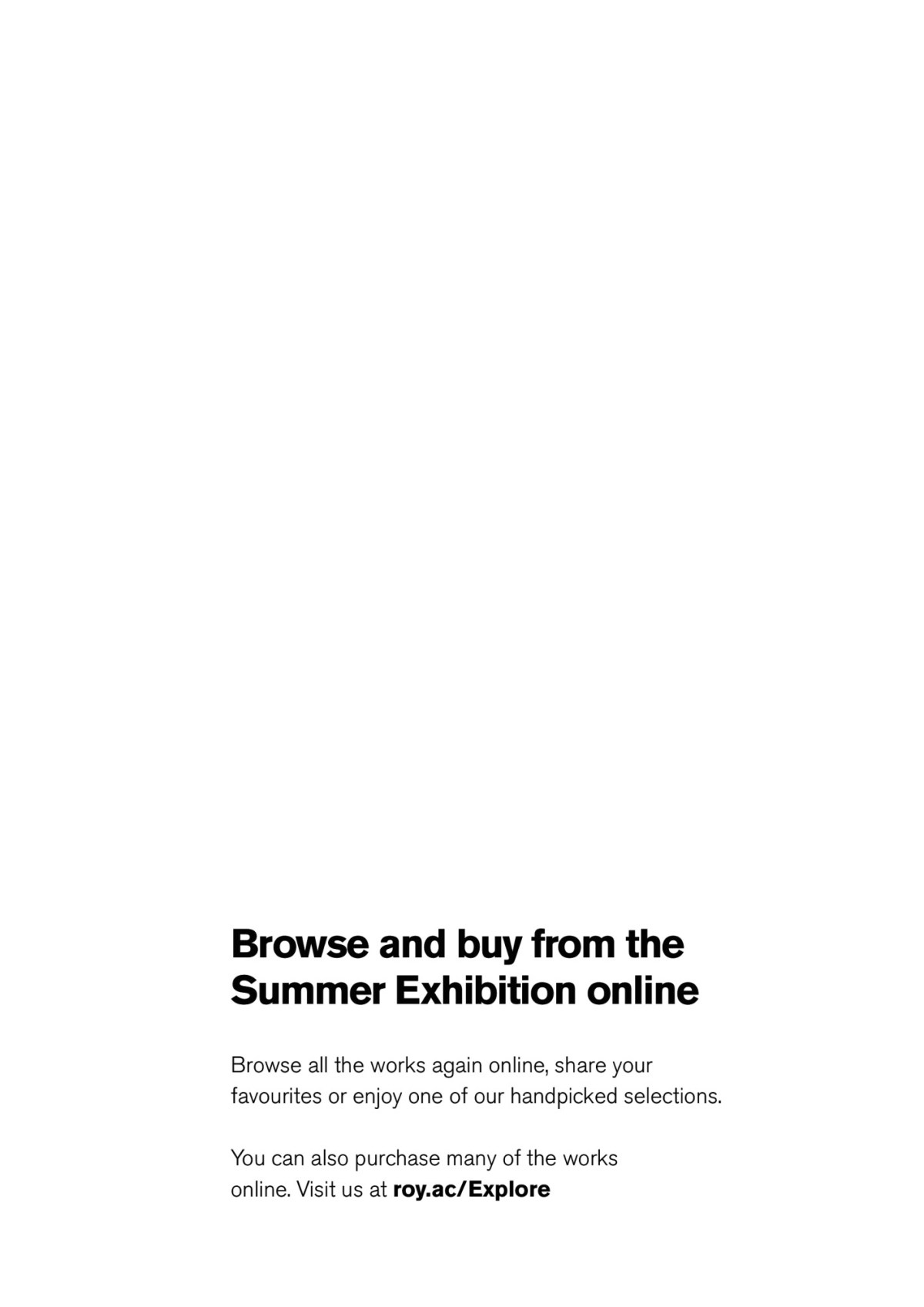 The exhibition of the Royal Academy, 2024 The 256th Exhibition