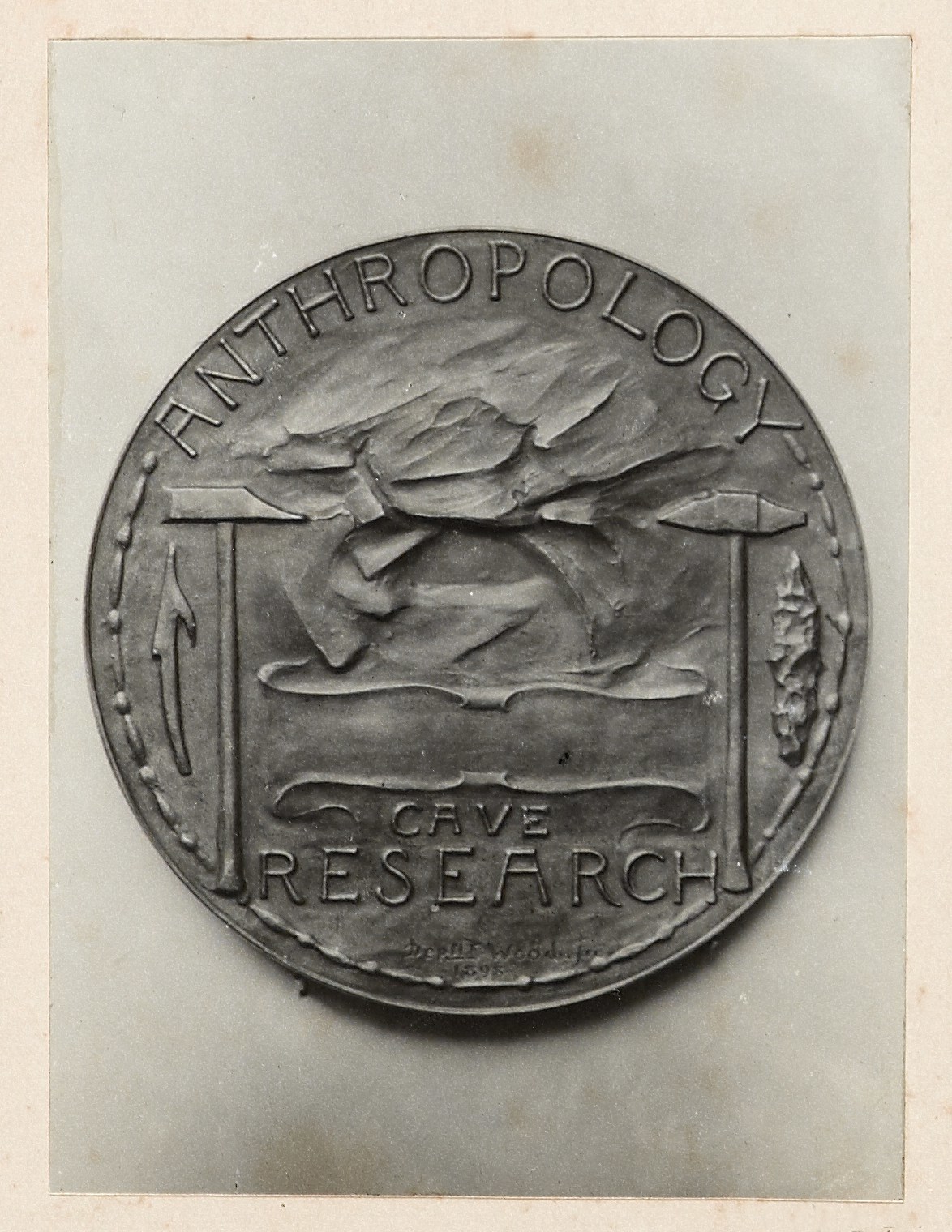 Unidentified photographer, Design for a medal commemorating William Pengelly 1812-1894