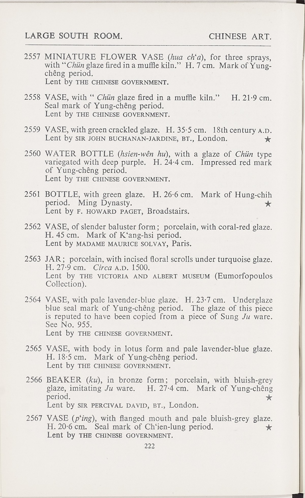 Page 250 of 1935-36 - International Exhibition of Chinese Art