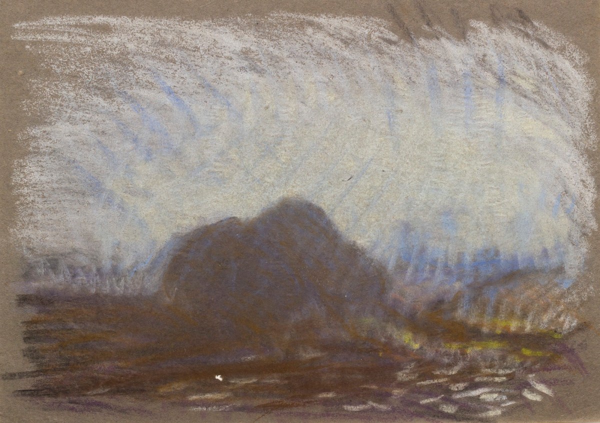 Sir George Clausen RA, Haystack with light effects