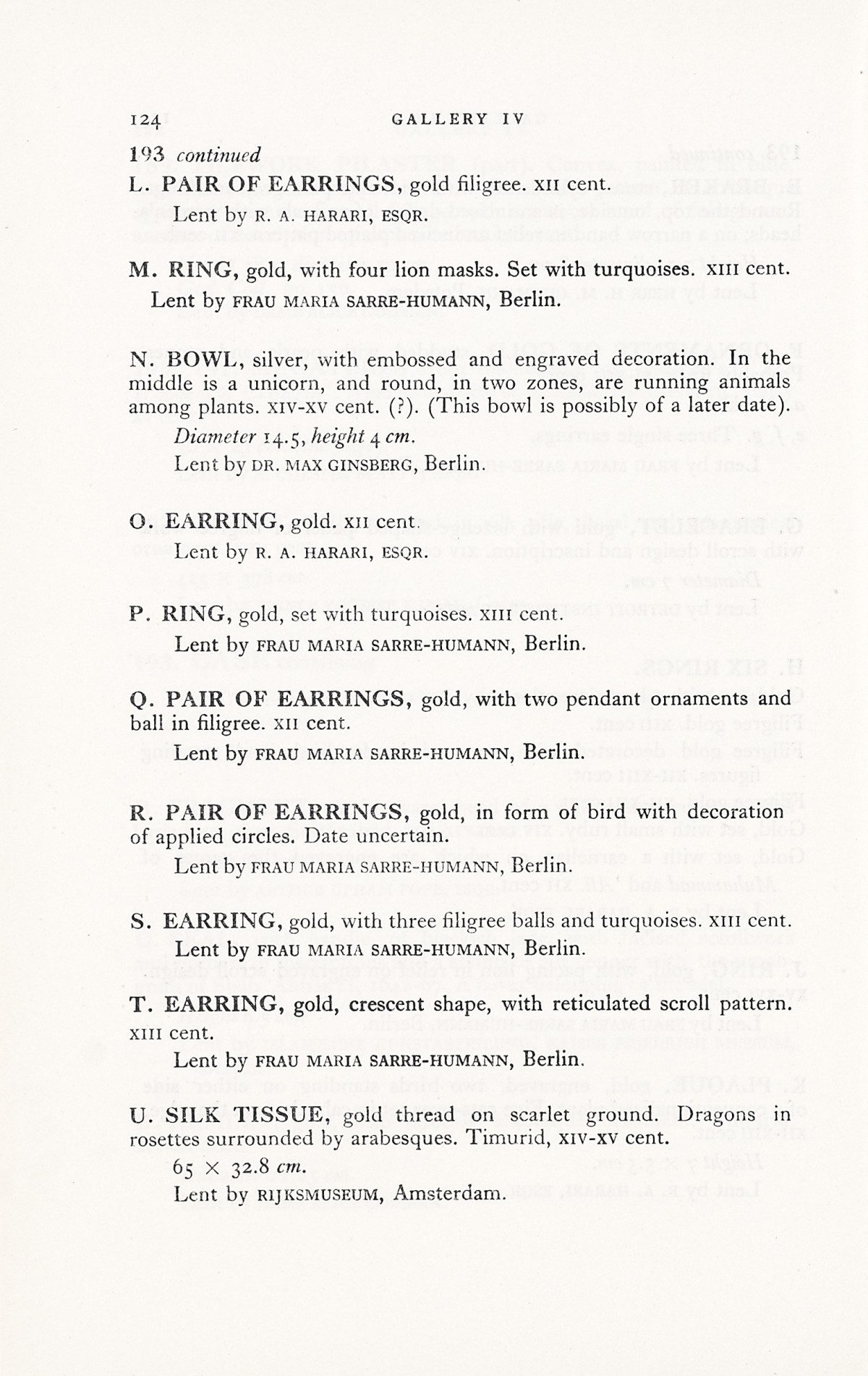 Page 152 of 1931 - International Exhibition of Persian Art