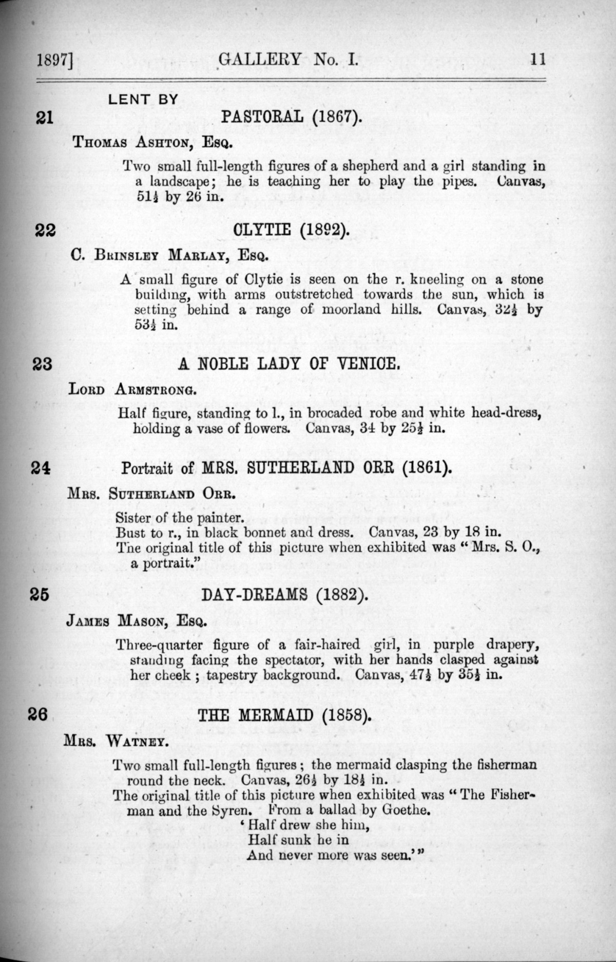 Page 11 of 1897 - Lord Leighton PRA