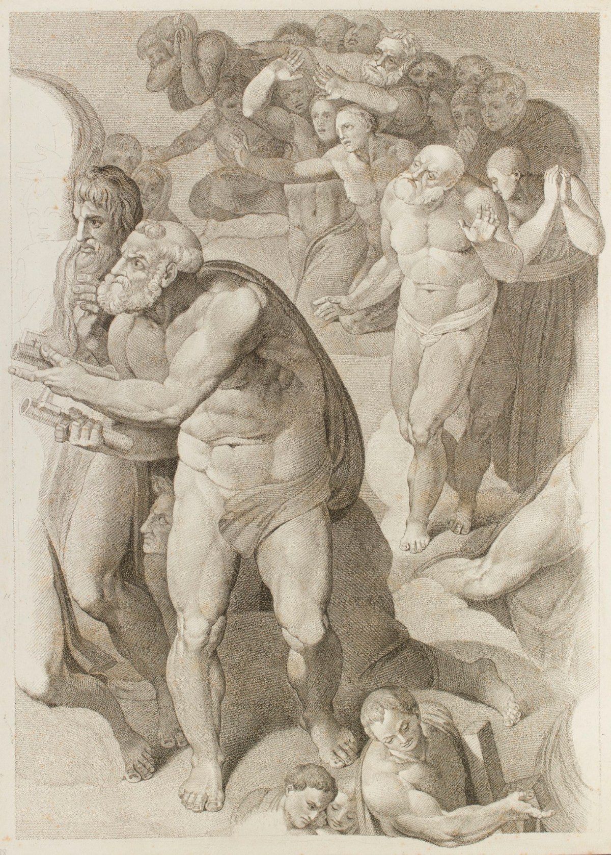 Michelangelo Buonarroti, The Ascension to Heaven of the Elect