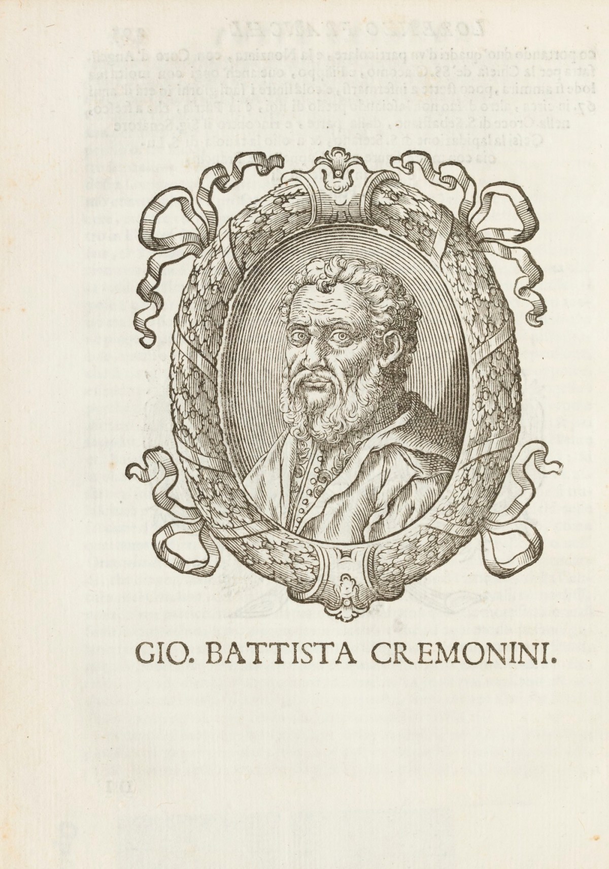 Unsigned, Giovanni Battista Cremonini.