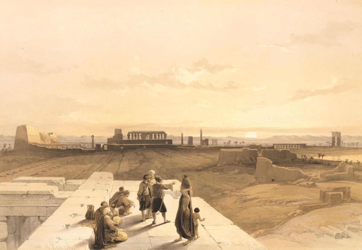 David Roberts RA, Ruins of Karnac